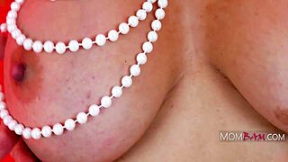 Milf Licks Her Own Cum From Cock After Intense Orgasm