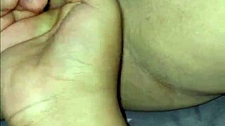 i catch my stepmom relaxing alone and offer her some quick help