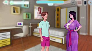 I uh played Sexnote part 7 with that cartoon milf teacher and her big tits...