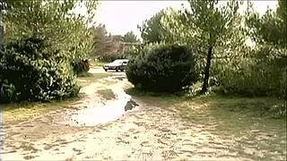 monica sweetheart contrasts outdoor car blowjob with intense deepthroat and doggystyle fucking