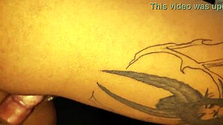 Meu padrasto only fucks me in the ass with doggystyle and piercing play!