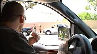 Overwhelmed with Desire for Stacked Blonde Tanya James in Fishnets Getting Fucked Doggystyle