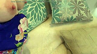 Curvy Blonde Stepmom with Big Natural Tits Invites Stepson for Creampie in Taboo Pussy Play