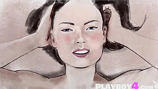 petite babe hilary c slowly strips down to reveal her all-natural body in a teasing outdoor display