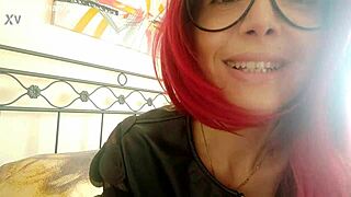 Stepson, you shouldn't tear my clothes off and splash cum on me, I'll tell your dad! 😠