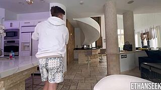 hot cougar richelle ryan lures neighbor ethan seeks into house for intense fucking