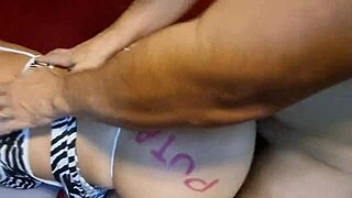 Gonna Cum Hard As Huge Ass Wife Screams In Doggystyle Orgasm With Karina And Lucas