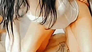 Me Encanta Que Me Cojan Como Perrita in Bent Over Doggystyle with Latina Milf!