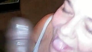 Mature mom feels ecstasy sucking young BBC sloppy