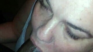 Mature mom feels ecstasy sucking young BBC sloppy