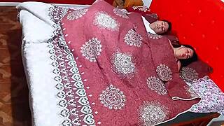 Stepmother And Stepson Share Room For Rough Sex And Humiliation!