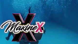 in a steamy encounter, blonde babe akira lane brings mature maxine x to intense squirting orgasm as a lesbian duo with big ass and tits action