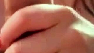 I love when minha madrasta visits my room for pov handjob and cumshot