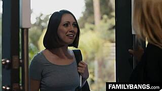 Oh My! Lone Housewife Invites And Fucks Young 18+ Masseuse Alexis Fawx Jenna Sativa!