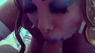 Kendra Ligardi Latina Milf Shemale Gets Facial After Anal Assfucking and Blowjob