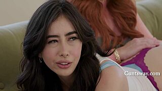 Oh Wow, Chloe Surreal and Sophia Locke Spank and Squirt in Lesbian Seduction!