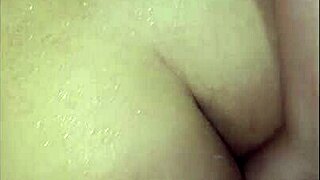 Mature Latina milf invites me to bathroom for big ass anal creampie with squirting tits.