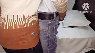 pooja bhabhi got so horny she fucked hard doggystyle with her younger devar in bedroom quickie