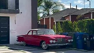 Blonde Blue Eyed Cutie from California Flashes in Public!