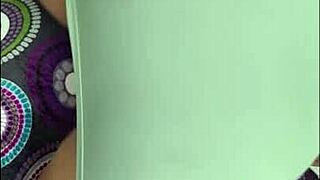 Happy day wife feels horny and squirts milk during anal with big tits bouncing