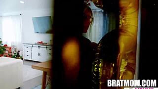 Stepmom Cory Chase and Diego Perez Dive into Hardcore Gloryhole Action with Big Tits and Ass in Taboo Reality