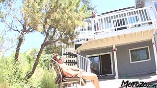 mofozo com - slim step sister with nice tits takes deep doggystyle pounding from huge cock