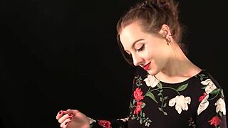 Watch This Dildo Dirty Talk Session with Brunette Milf Giving Jerk Off Instructions and Masturbation!