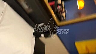 I rode this strong brazilian guy with a buttplug in while he licked my pussy