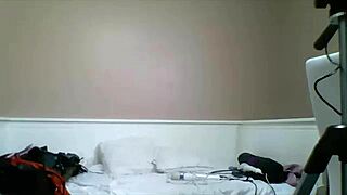 maxine x shoves long toys deep in her ass while vibing her cunt