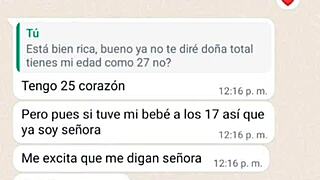 latina milf ass in homemade teen web chat with big ass mexican doña mary getting very horny over debt