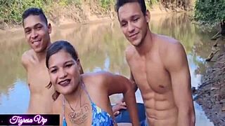 Amateur Milf Tigresa VIP Takes Two Huge Cocks in Anal with Ebony Blowjob Dildo Fetish and Petite POV Orgasm