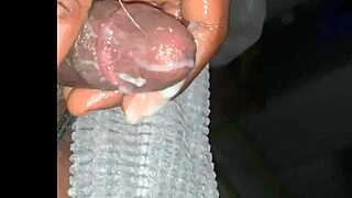 Amateur mature guy masturbates solo cock in homemade video