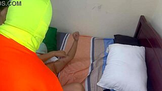 I catch my stepmom touching my stepsister so I join in and fuck my stepsister right in front of my stepmom.