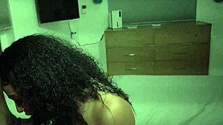 Big tit latina milf eats and takes BBC in oiled ass backstage action!