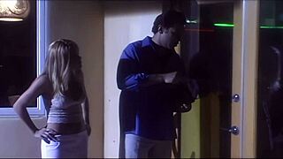 Why does blonde mom Shay Sweet get fucked in fishnets with big tits blowjob?