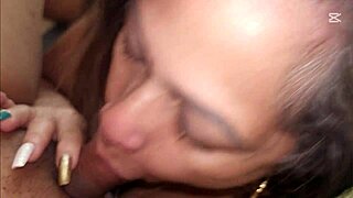 so i find my friend's mom alone at home and we get into big ass doggystyle action bent over with her mature tits bouncing