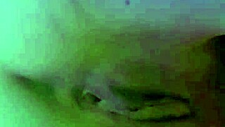 Cocksucking milf on knees takes hard doggystyle fuck from husband until creampie fills her pierced nipples body