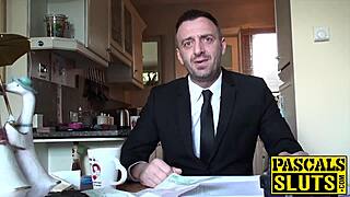 you're such a slut getting spit on your face during maledom torment