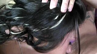 Contrasting Fuck With Brunette Slutty Angelina Valentine In Bed Doggystyle And Cowgirl With Facial Cumshot