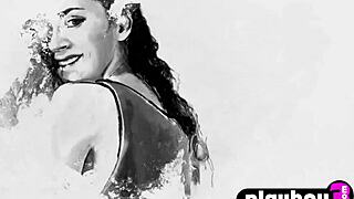 Petite babe Yana West strips down exposing her hot body and those natural tits so sexy.