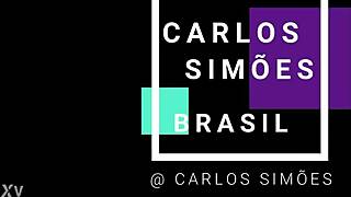 Athletic Brazilian babe with tattoos and tan lines boldly rides thick big cock in lingerie as muscular girlfriend licks and kisses in homemade dorm scene