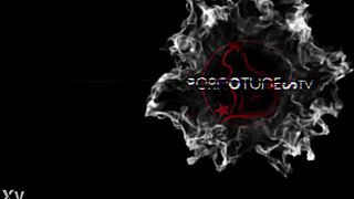 This local slut gets filled with a creampie in her tight shaved pussy while wearing fishnets.