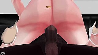 Brazilian mature milf with big ass and natural tits takes on black bodybuilder's big cock in wet pussy action.