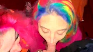 Who knew these girls would surprise the guy with deepthroat blowjobs and cum in mouth on the boat during outdoor group fun?