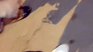 Oh wow, I'm flashing this mature Peruvian teacher with her big ass and tits in lingerie on the streets of Lima! 😏🍑