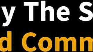 Busty horny ebony milf with huge ass from beach craves doggystyle fuck! Man slaps her curves while she swallows cum deep!