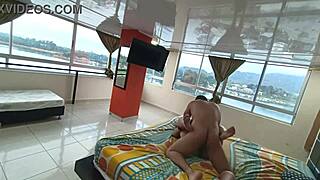 Traveling With Boss's Wife Sharing Bed Leaving Creampie In Hotel Room 1-2 FullOnXRed