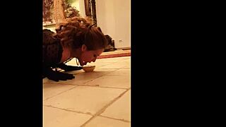 Your Sexy Kitty Cat Poses In Lingerie Boots And Tattoo For Solo Fetish Milf Action In Bedroom