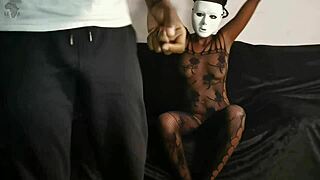 school is out, girl gone bad... pt 3 with ebony couple banging in shaved pussy gangbang