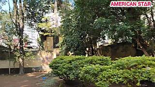 Hey, you just turned 18, want me to take your virginity in the woods? asks friend to hot novinha with big ass and tits.